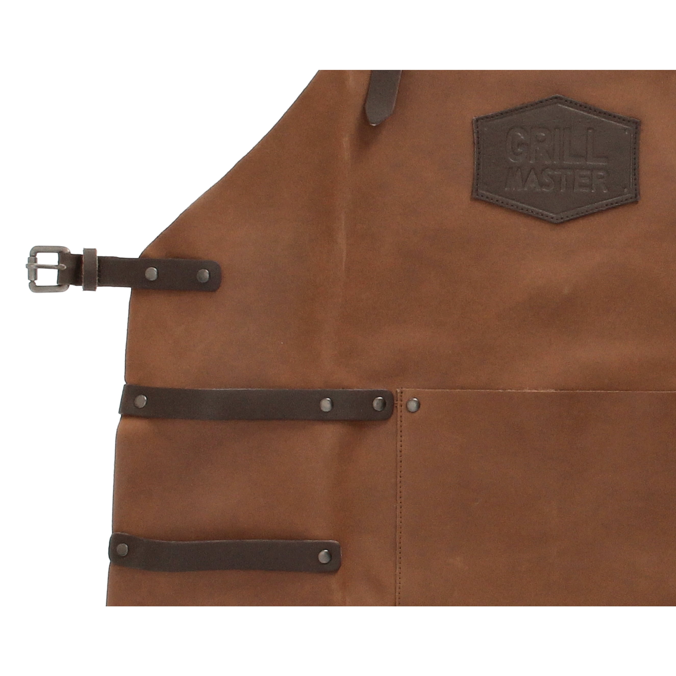 Barbecue schort Cognac