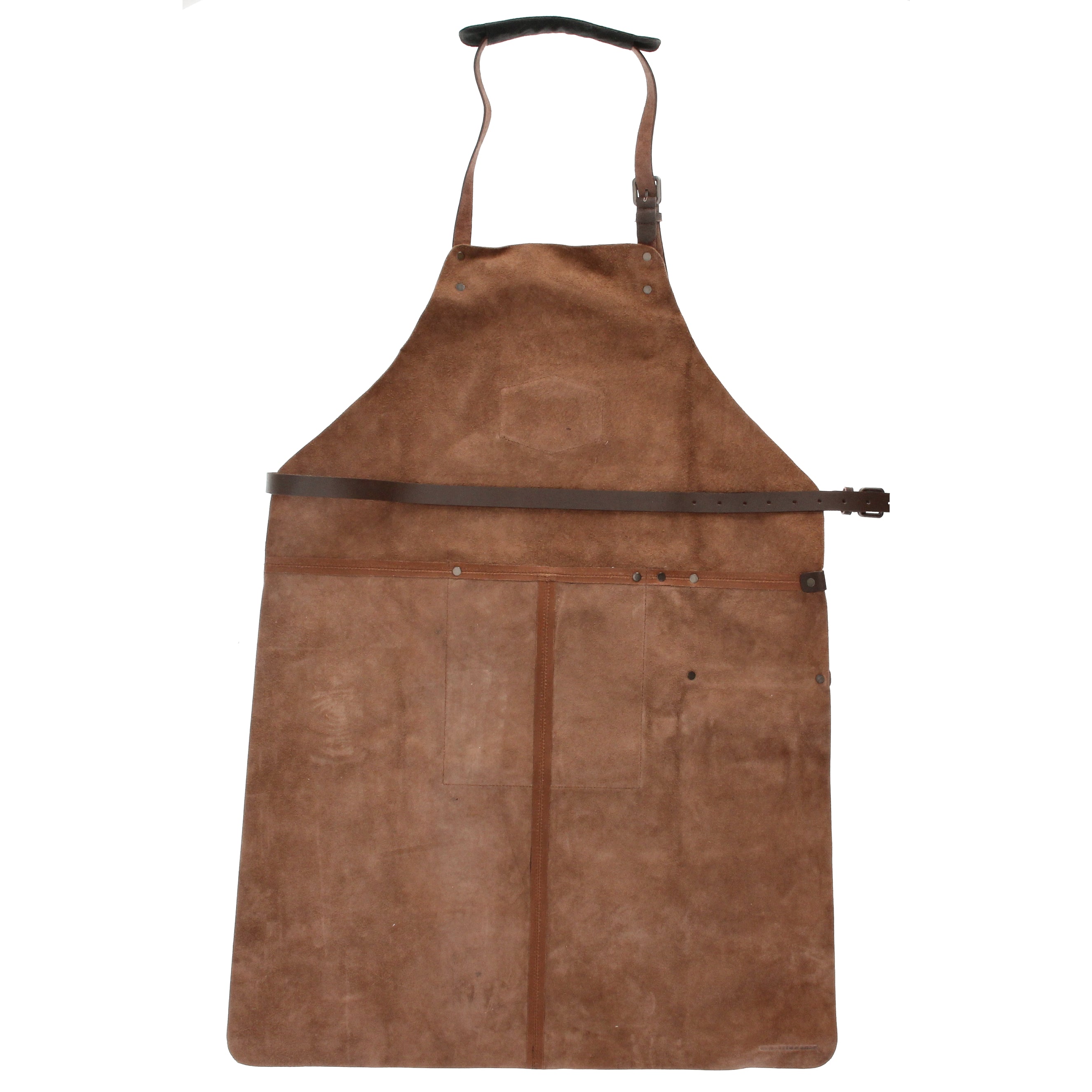 Barbecue schort Cognac