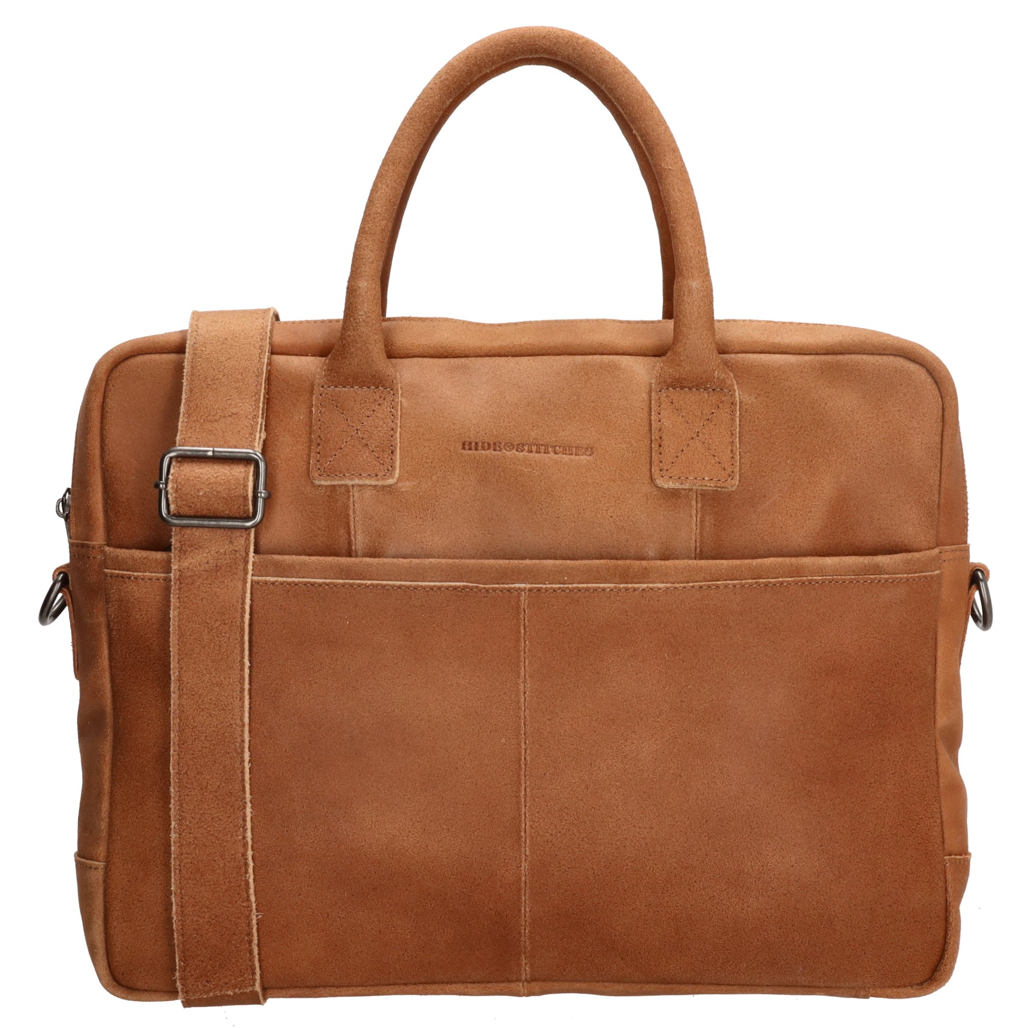 Hunter Laptoptas 15,6 inch Cognac