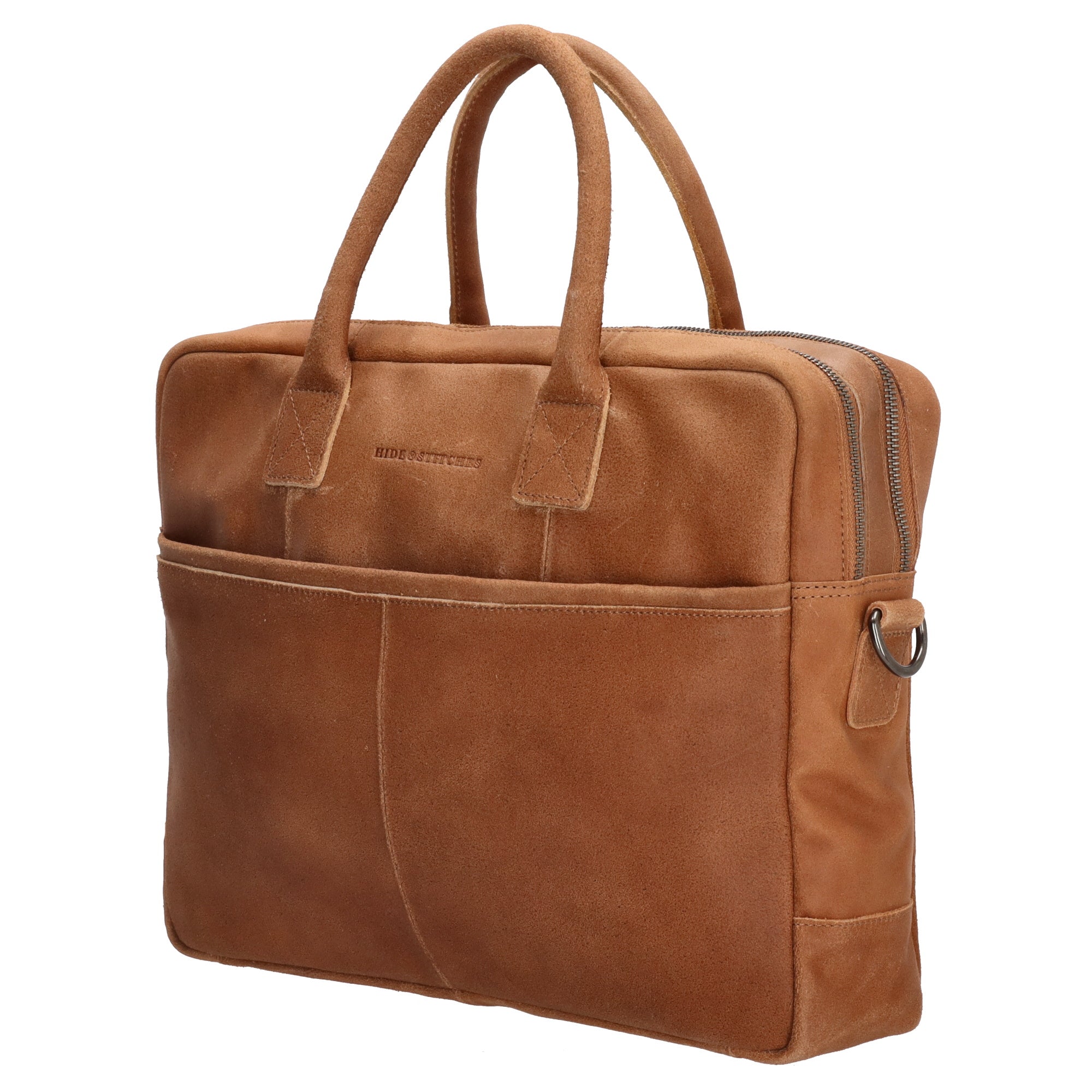 Hunter Laptoptas 15,6 inch Cognac