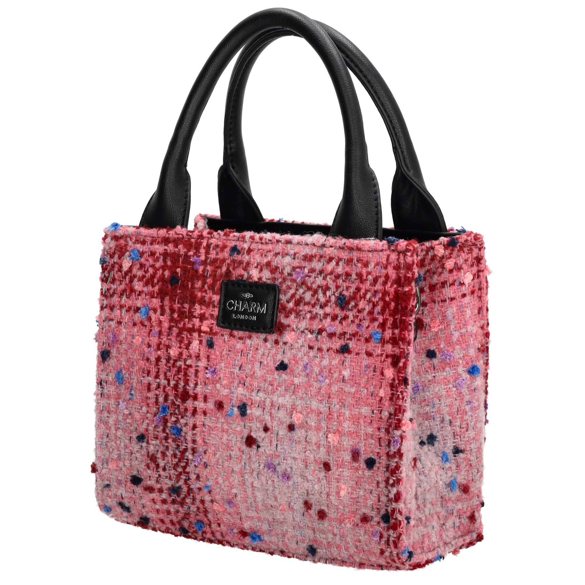 London Finsbury handtas roze-rood