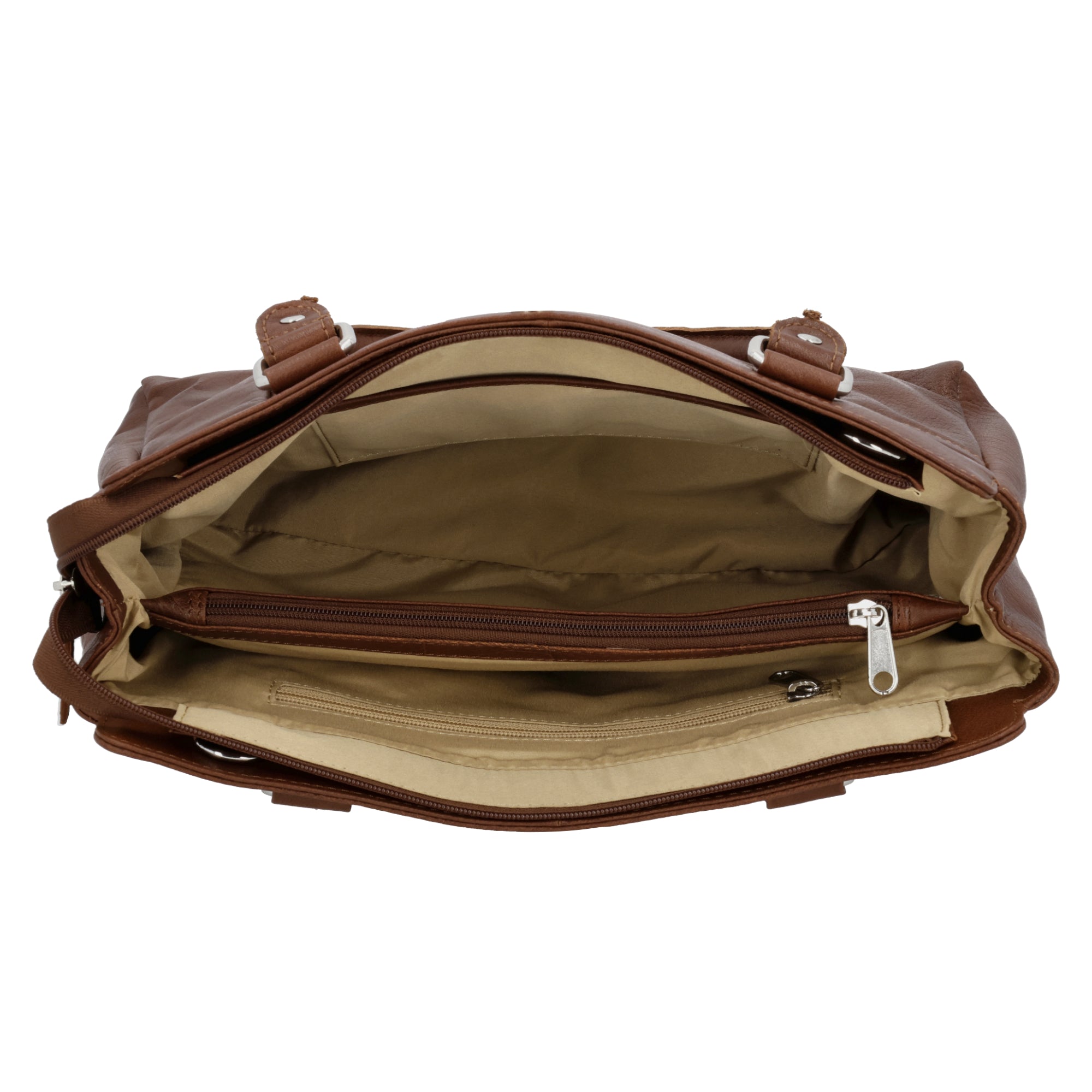 Mississippi handtas cognac