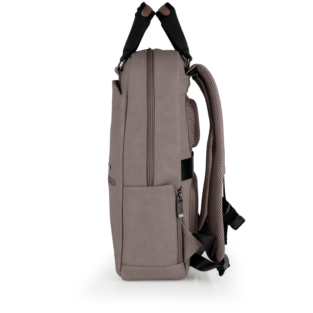 LINK laptoprugzak 15,6 inch Beige