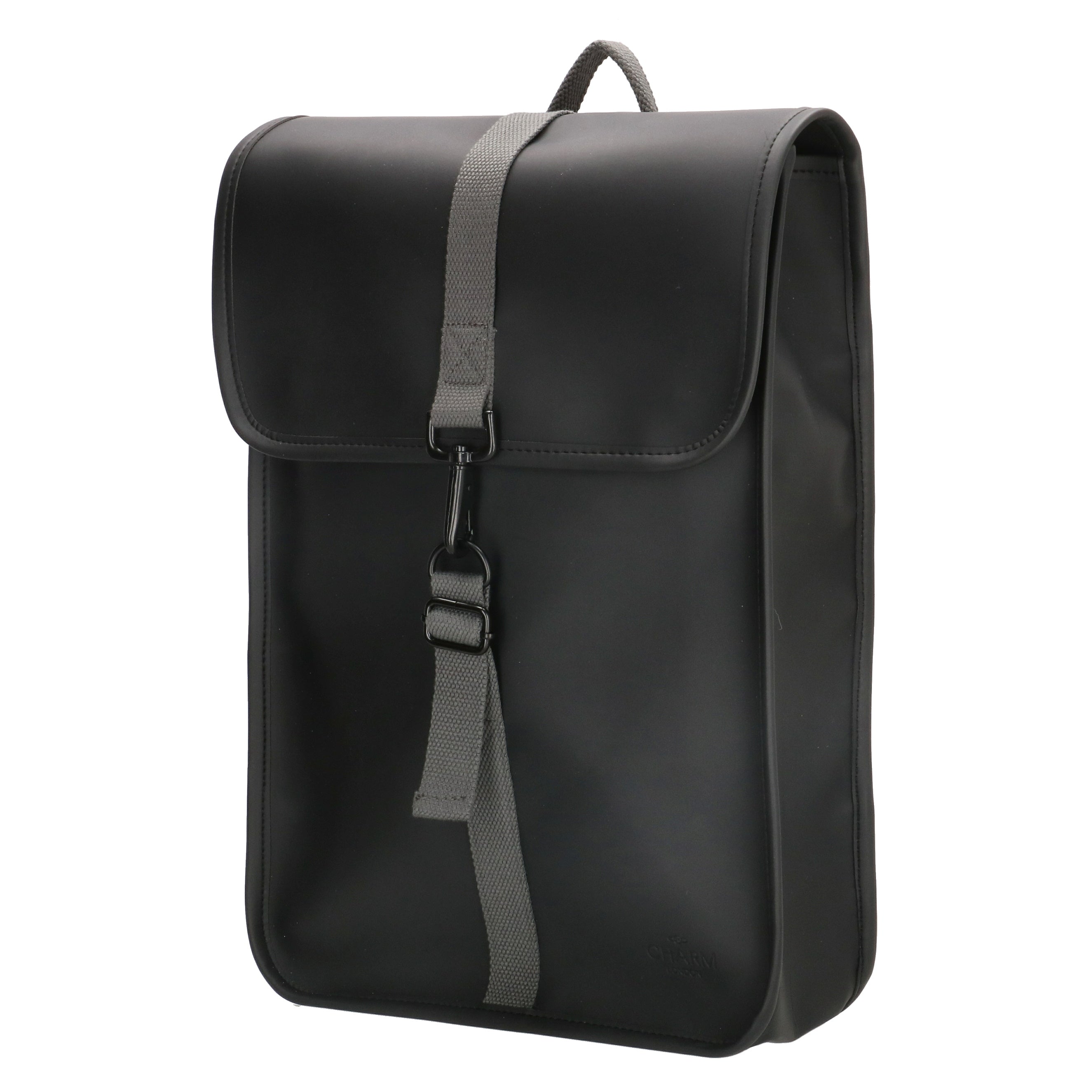 London Neville rugzak 17,3 inch Zwart