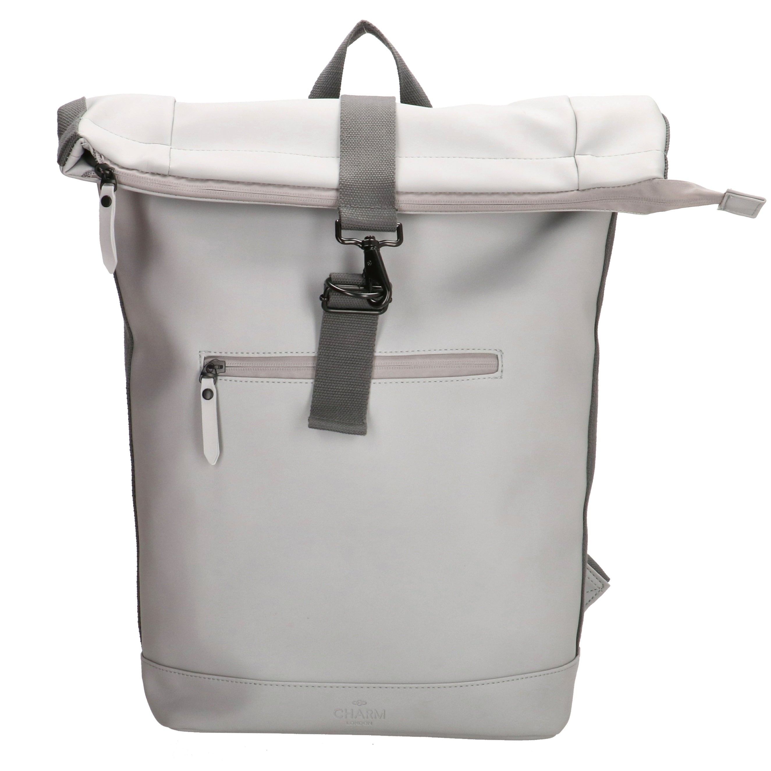 London neville rugzak 17,3 inch flapover Grijs
