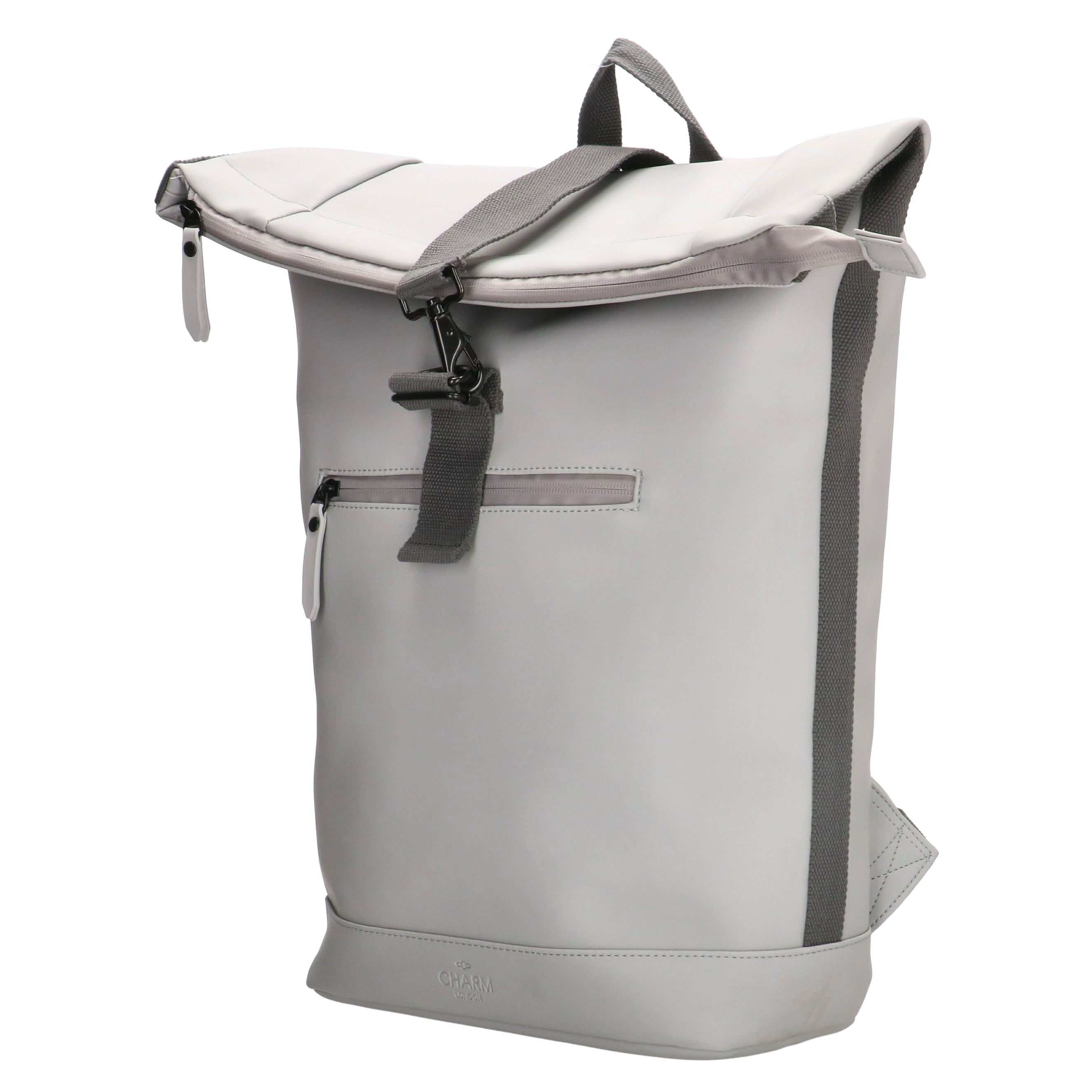 London neville rugzak 17,3 inch flapover Grijs