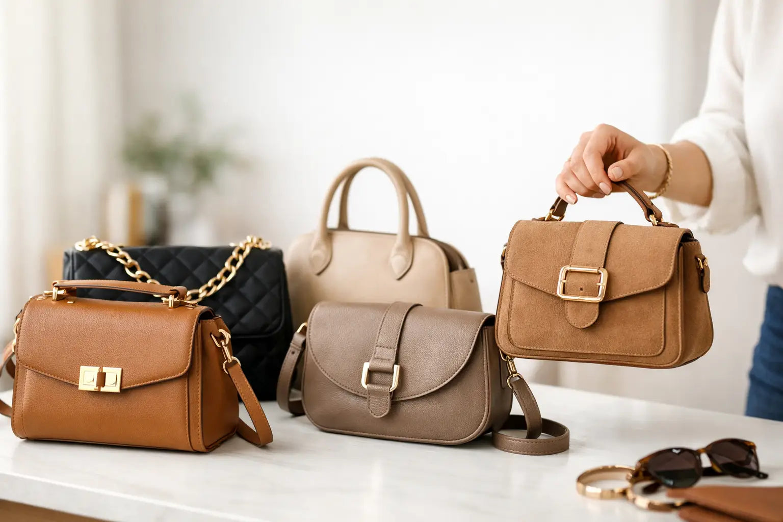 Betaalbare handtas dames: slim kiezen