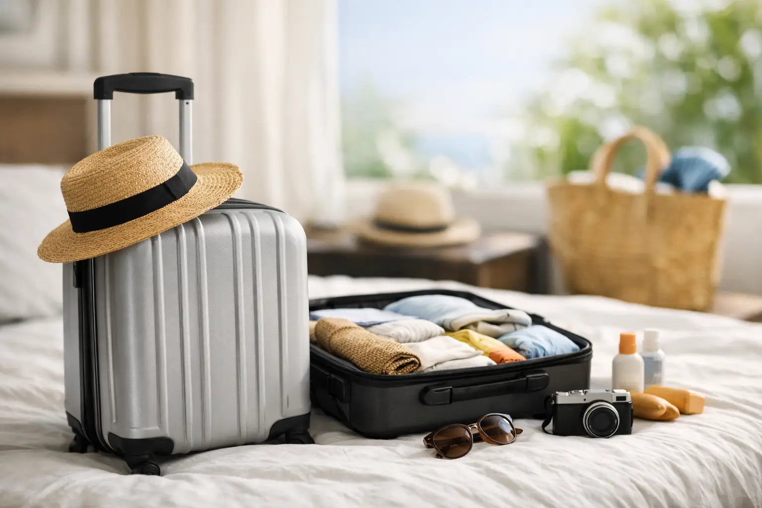 Lichte koffer voor vakantie kiezen: zo pak je slim