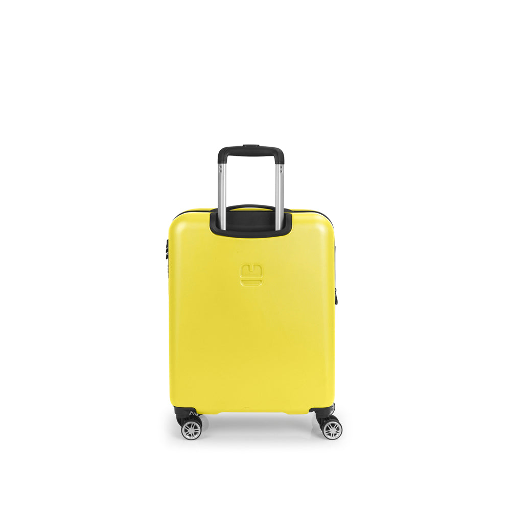 Handbagagekoffer – ABS, Uitbreidbaar, 41L geel