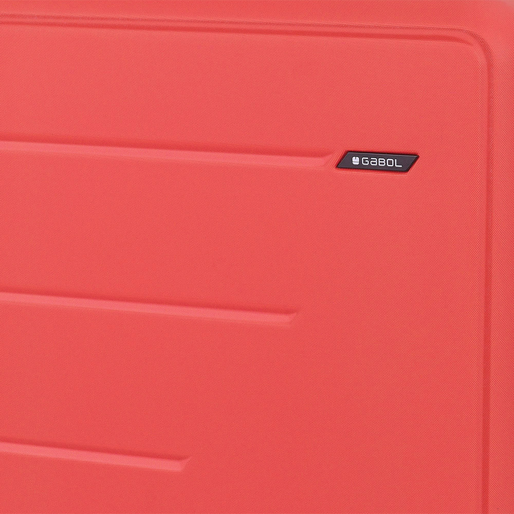 Handbagagekoffer – ABS, Uitbreidbaar, 41L rood