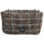 London Finsbury schoudertas zwart beige