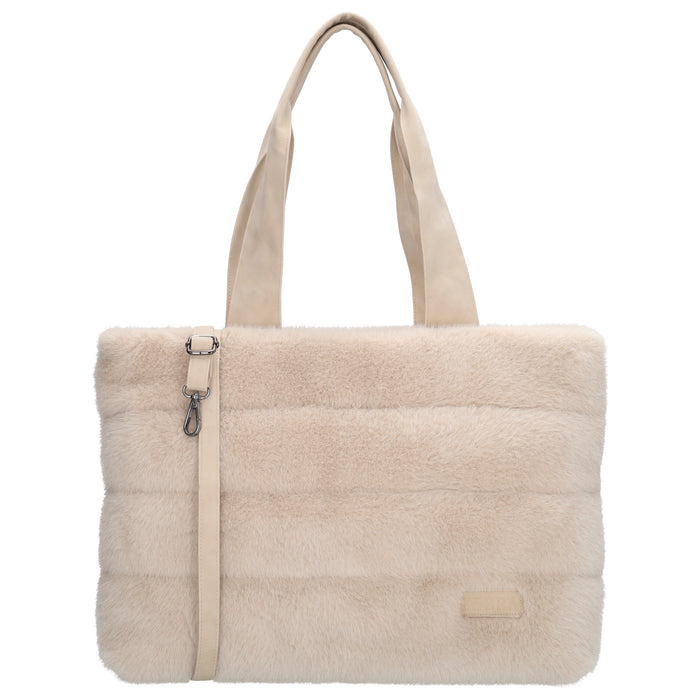 Zebra Trends Emma laptoptas 15,6 inch – Crème