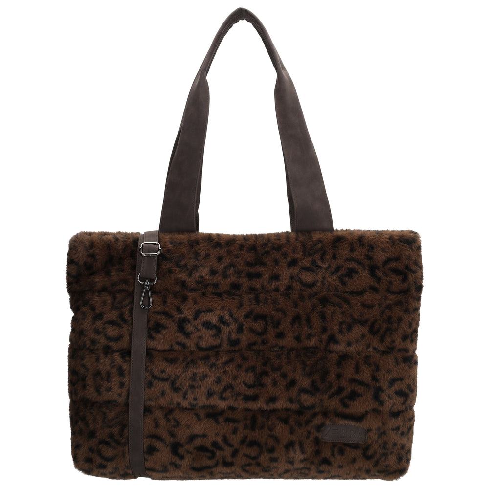 Zebra Trends Emma laptoptas 15,6 inch – Leopard Brown
