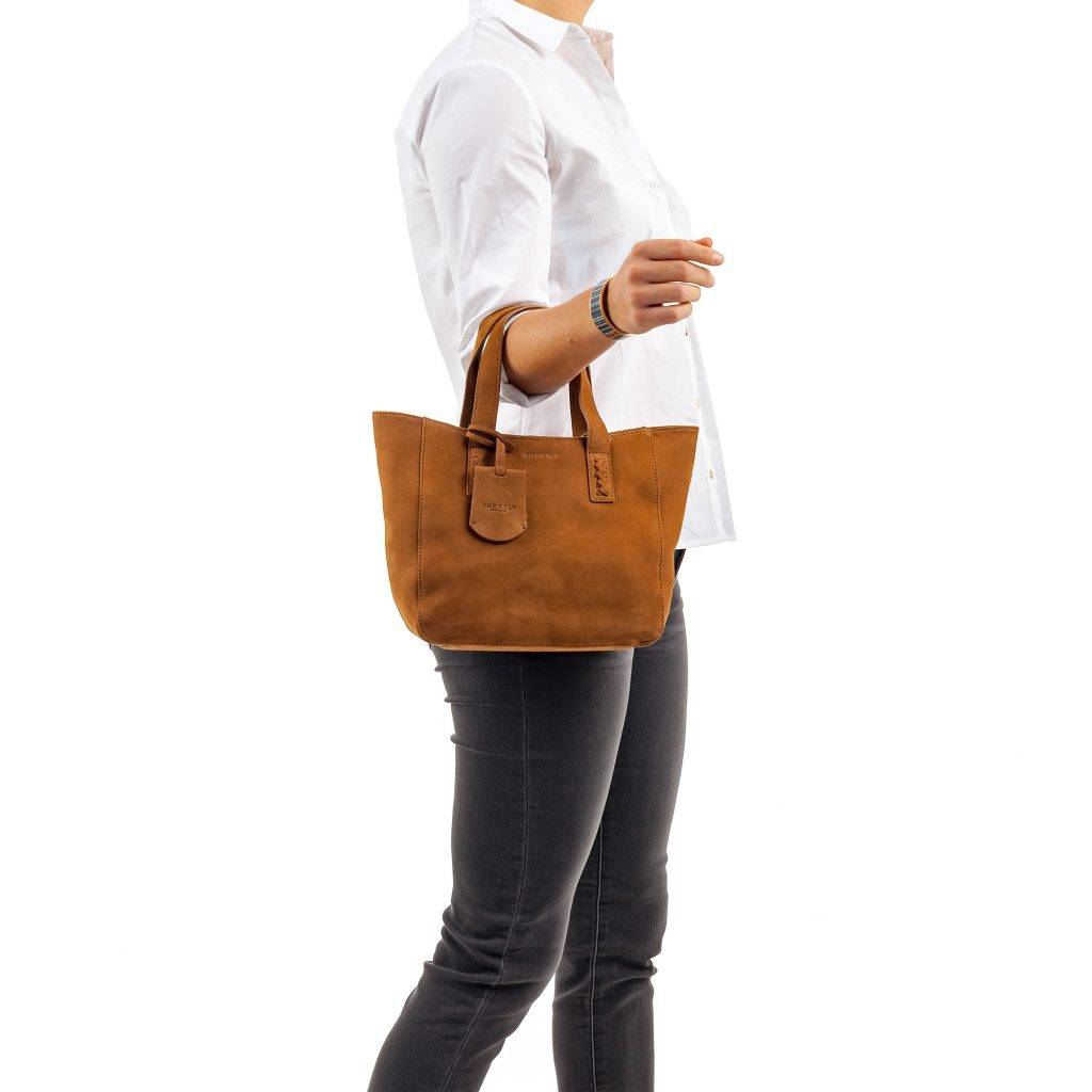 Braid Britt handtas Camel