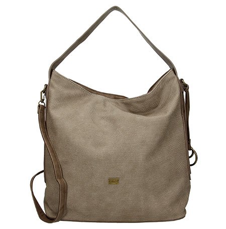Schoudertas Dark Camel