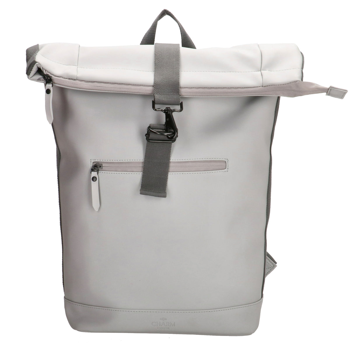 London neville rugzak 17,3 inch flapover Grijs